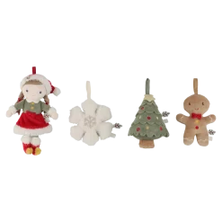 Adornos Árbol de Navidad Rosa · Little Dutch