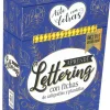 Aprende lettering. Con fichas de caligrafías y plantillas