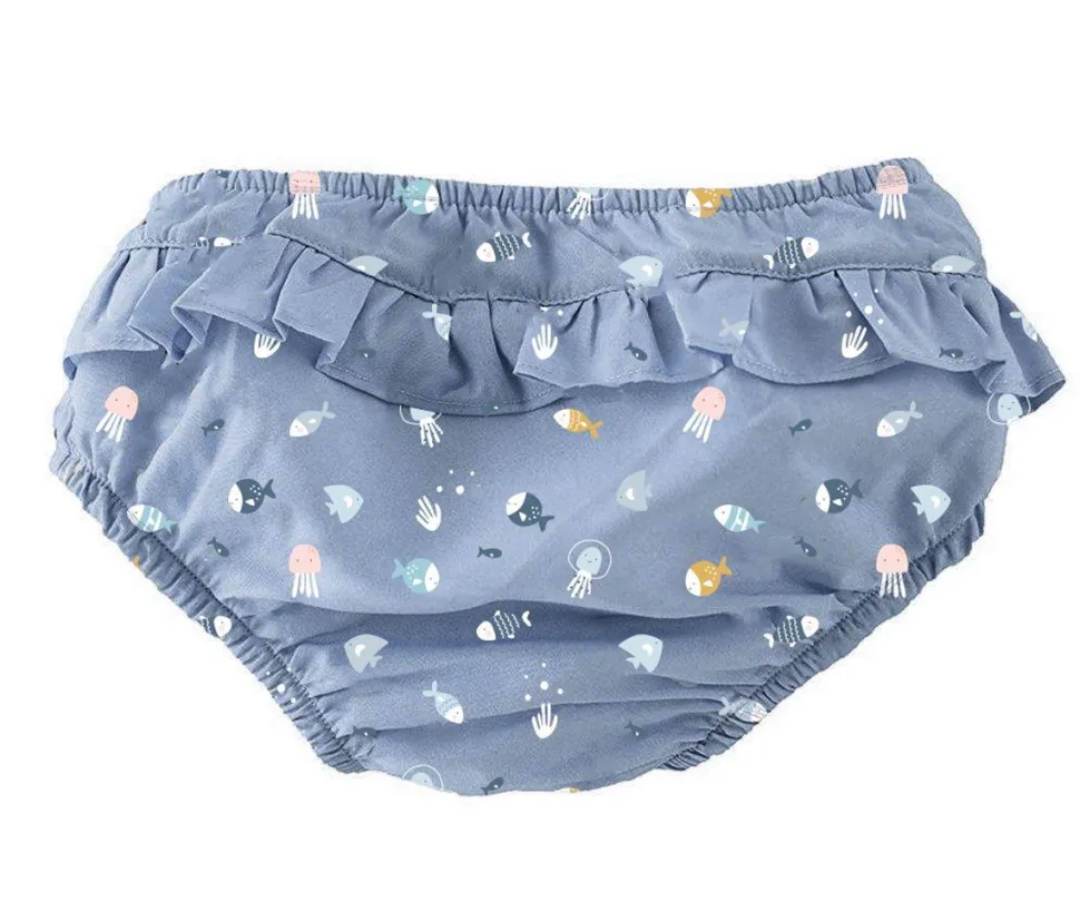 Bañador Pañal con Volante · Fishes