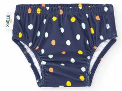 Bañador pañal · Lunares Navy
