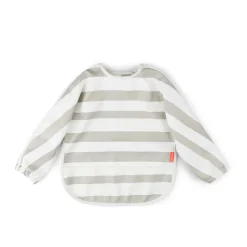 Babero con Mangas Stripes Sand · Done by Deer