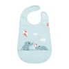 Babero con velcro Playground Blue · Done by Deer