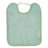 Babero Toalla Plastificado con Goma Verde · Tutete