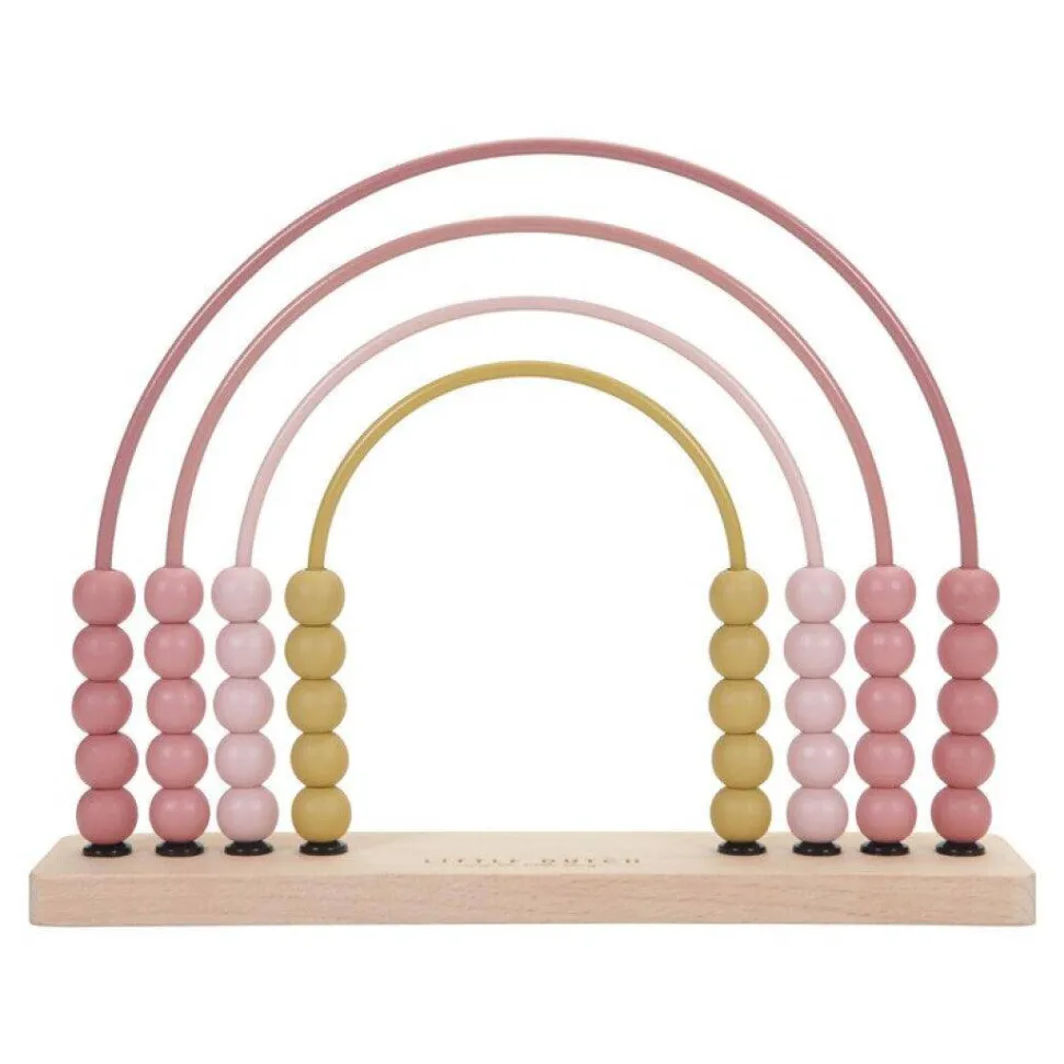 Ábaco Arco Iris Rosa · Little Dutch