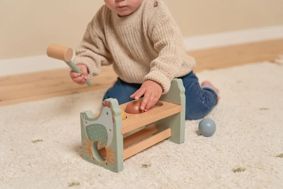 Banco de Golpeo con bolas Little Farm · Little Dutch