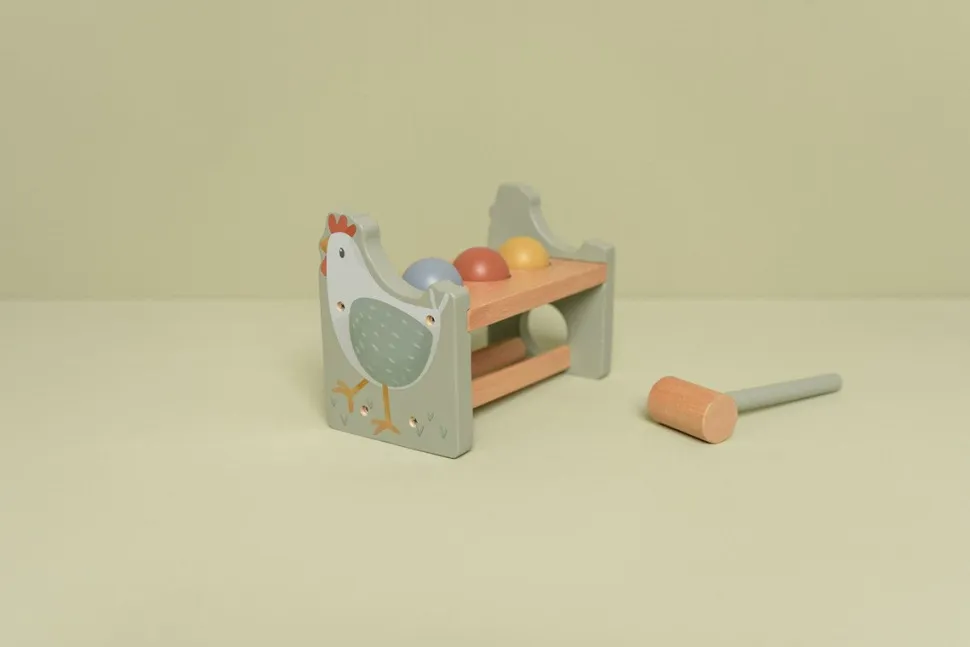 Banco de Golpeo con bolas Little Farm · Little Dutch