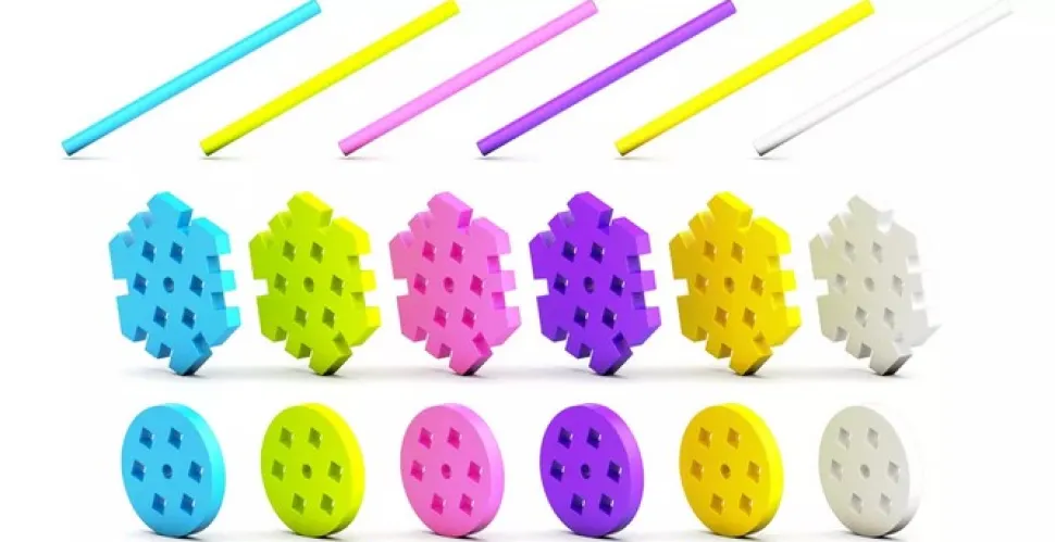 Bloques Meli · Basic Constructor 400 piezas Pastel