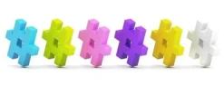 Bloques Meli · Basic Travel Box 250 piezas Pastel