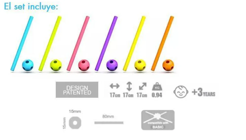 Bloques Meli · Stik 600pcs