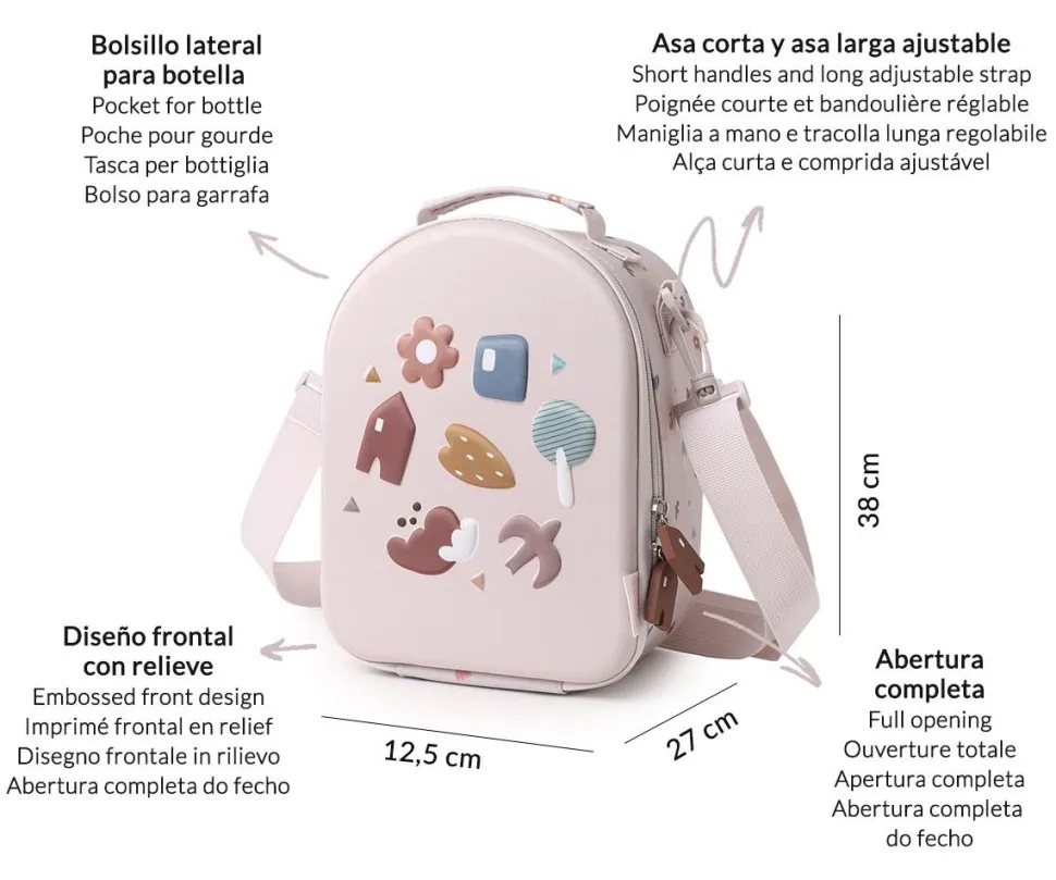 Bolsa Merienda Térmica 3D Geometric Nature
