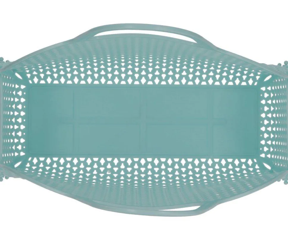 Bolso Plástico Retro Vintage · Aqua