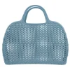 Bolso Plástico Retro Vintage · Blue