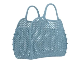 Bolso Plástico Retro Vintage · Blue