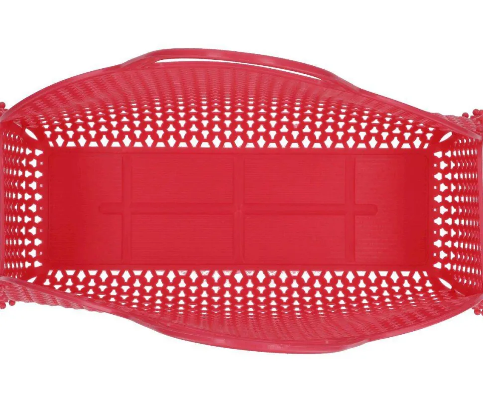 Bolso Plástico Retro Vintage · Coral