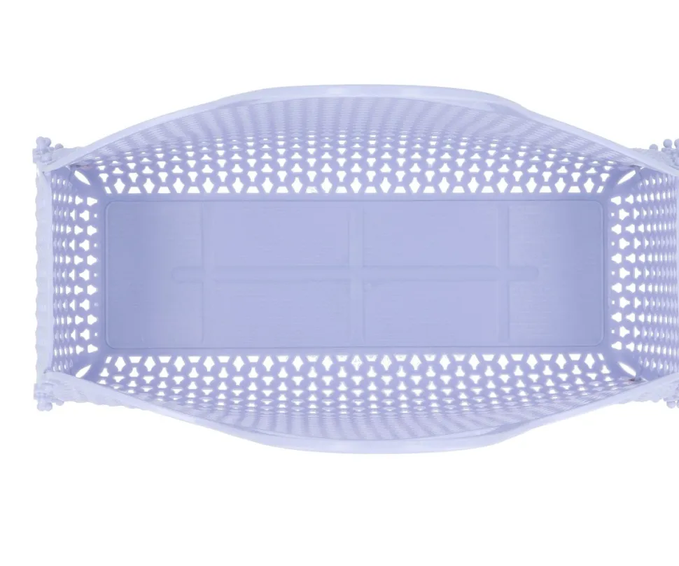 Bolso Plástico Retro Vintage · Lavender