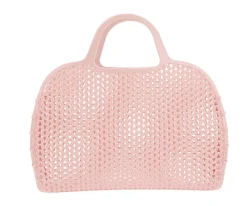Bolso Plástico Retro Vintage · Old Rose