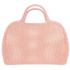 Bolso Plástico Retro Vintage · Pink Quartz