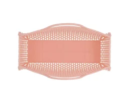Bolso Plástico Retro Vintage · Pink Quartz