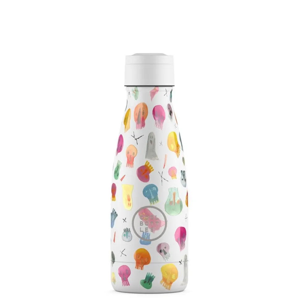 Botella Acero Crazy Skulls 260ml · Cool Bottles