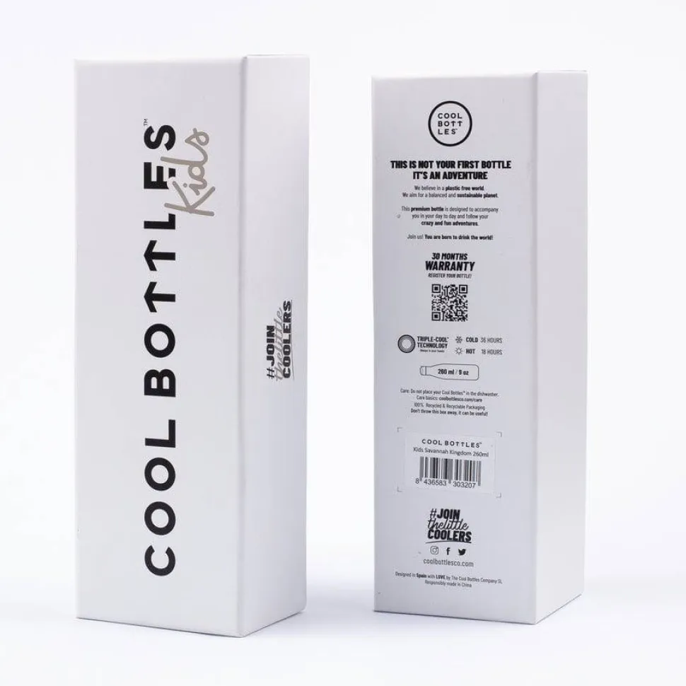 Botella Acero Dinos Planet 260ml · Cool Bottles