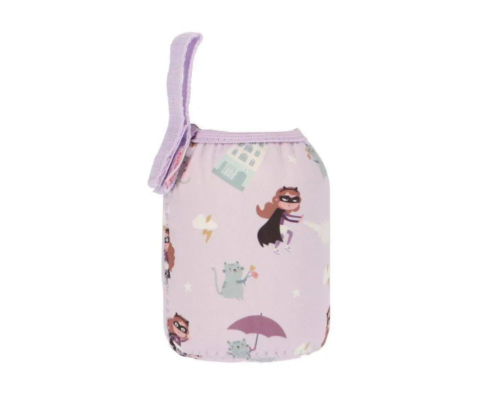 Botella Acero Funda Fantastic Girl 350ml