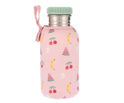 Botella Acero Funda Fruits 500ml