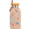 Botella Acero Funda Funny Letters 500ml