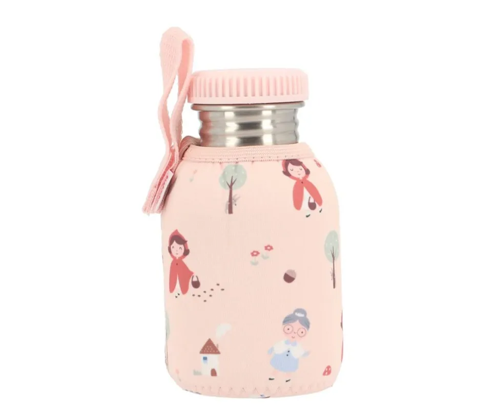 Botella Acero Funda Little Red 350ml