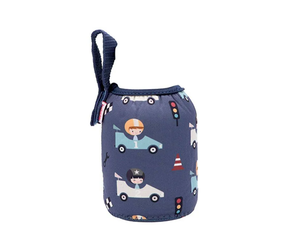 Botella Acero Funda Speed Racers 350ml