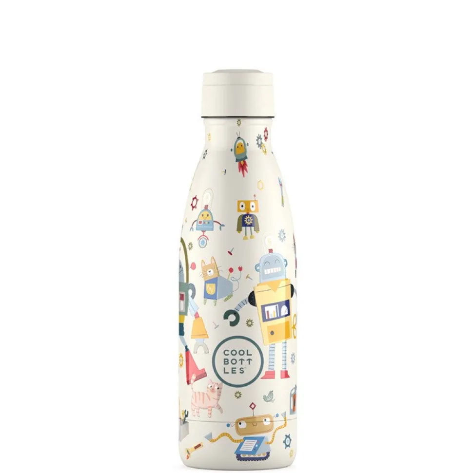 Botella Acero Messy Robots 350ml · Cool Bottles