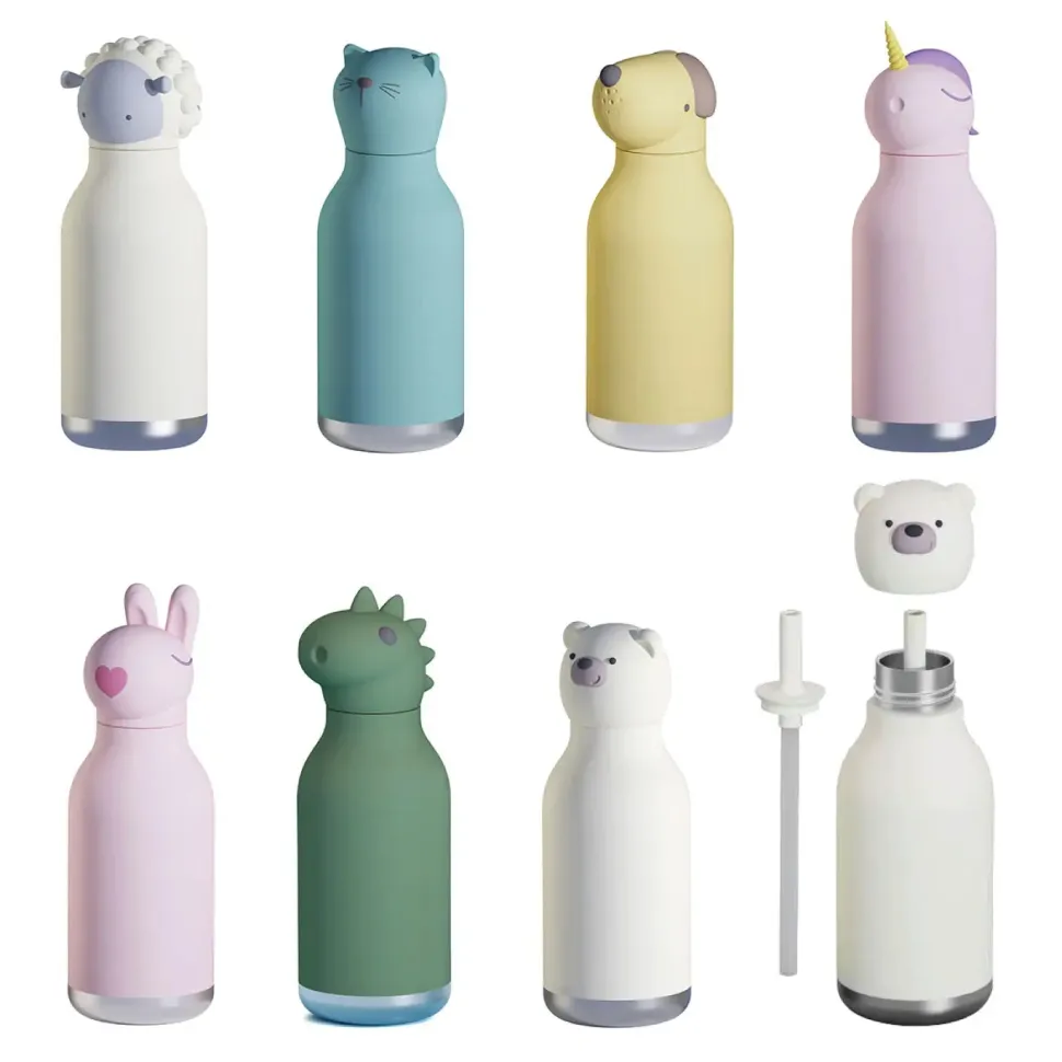 Botella Bestie Dinosaur 460ml · Asobu