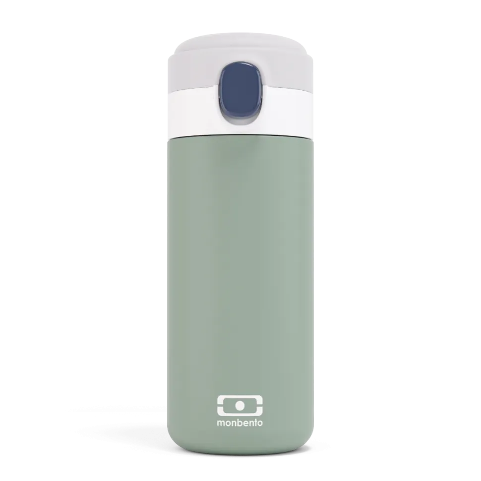 Botella de Acero Térmica Pop Green · Monbento