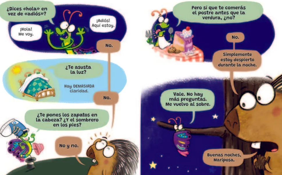 Buenas noches, Mariposa