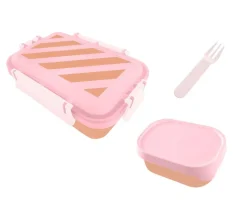 Caja Almuerzo Bento Big Stripes Pink