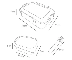 Caja Almuerzo Bento City Cars