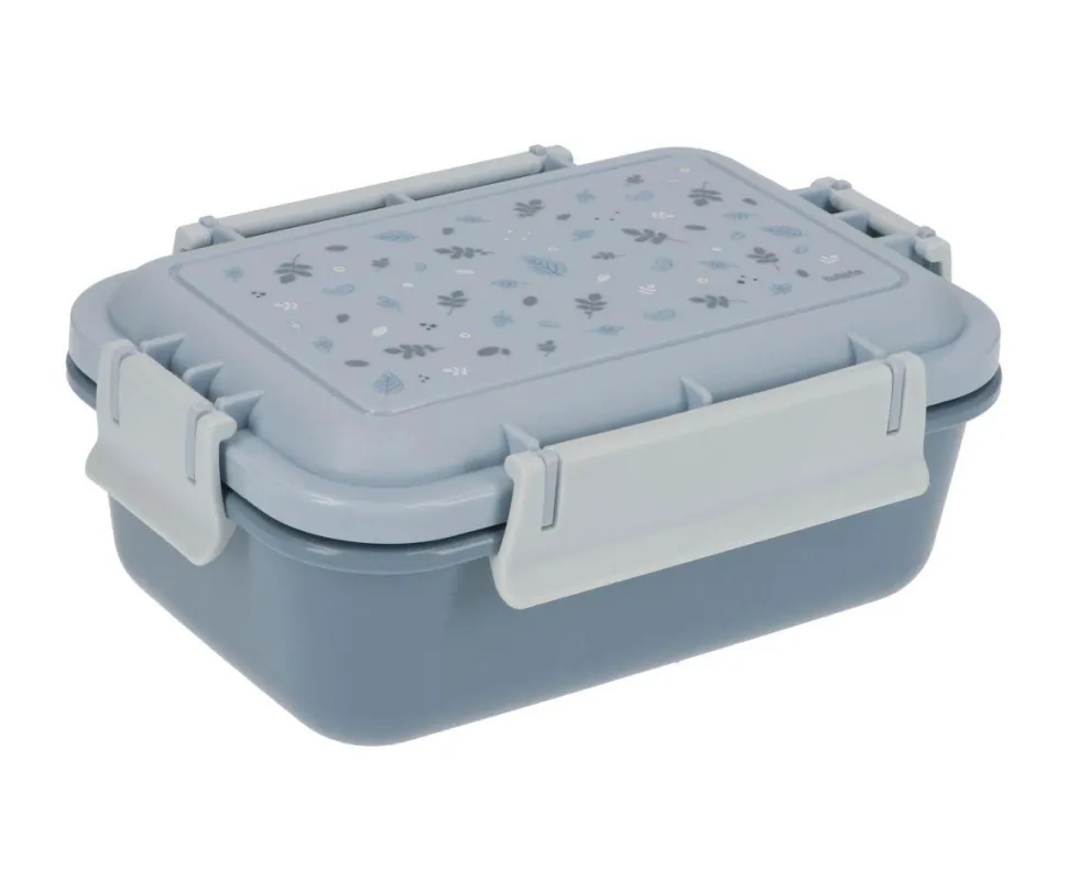 Caja Almuerzo Bento Leaves Blue