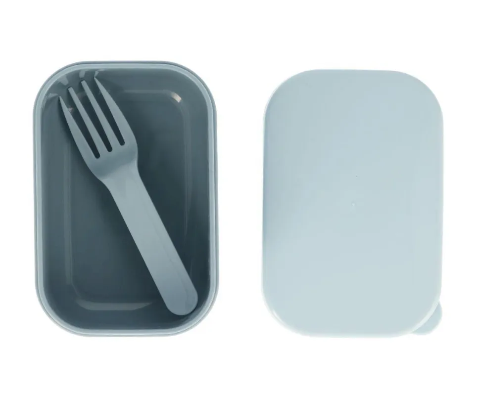 Caja Almuerzo Bento Leaves Blue