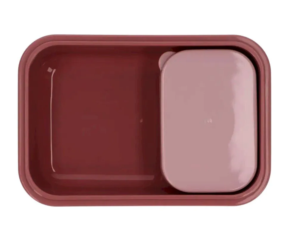 Caja Almuerzo Bento Leaves Pink