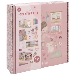 Caja creatividad XL Rosa · Little Dutch