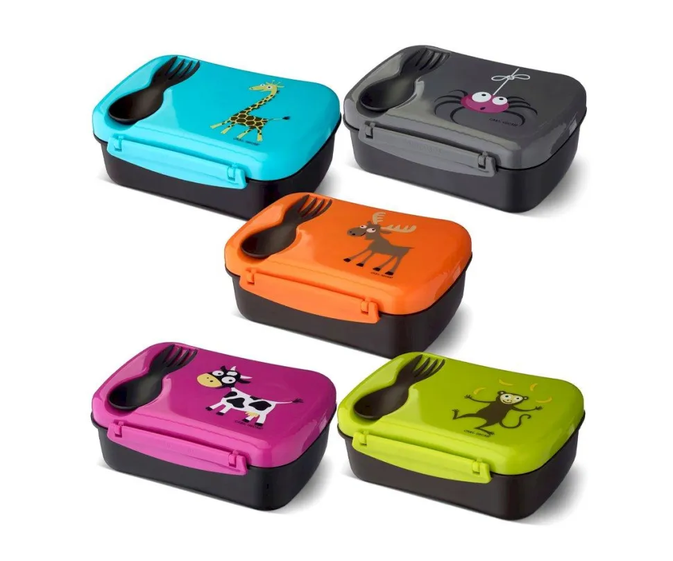 Caja de Almuerzo N'ice Box Kids Araña Grey · Carl Oscar
