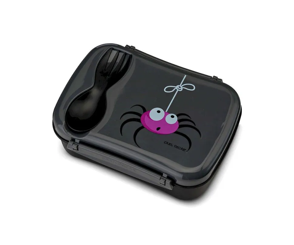 Caja de Almuerzo N'ice Box Kids Araña Grey · Carl Oscar