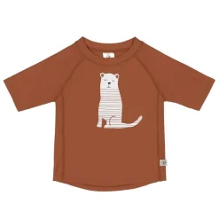 Camiseta Protección Solar LÄSSIG · Tiger Rust