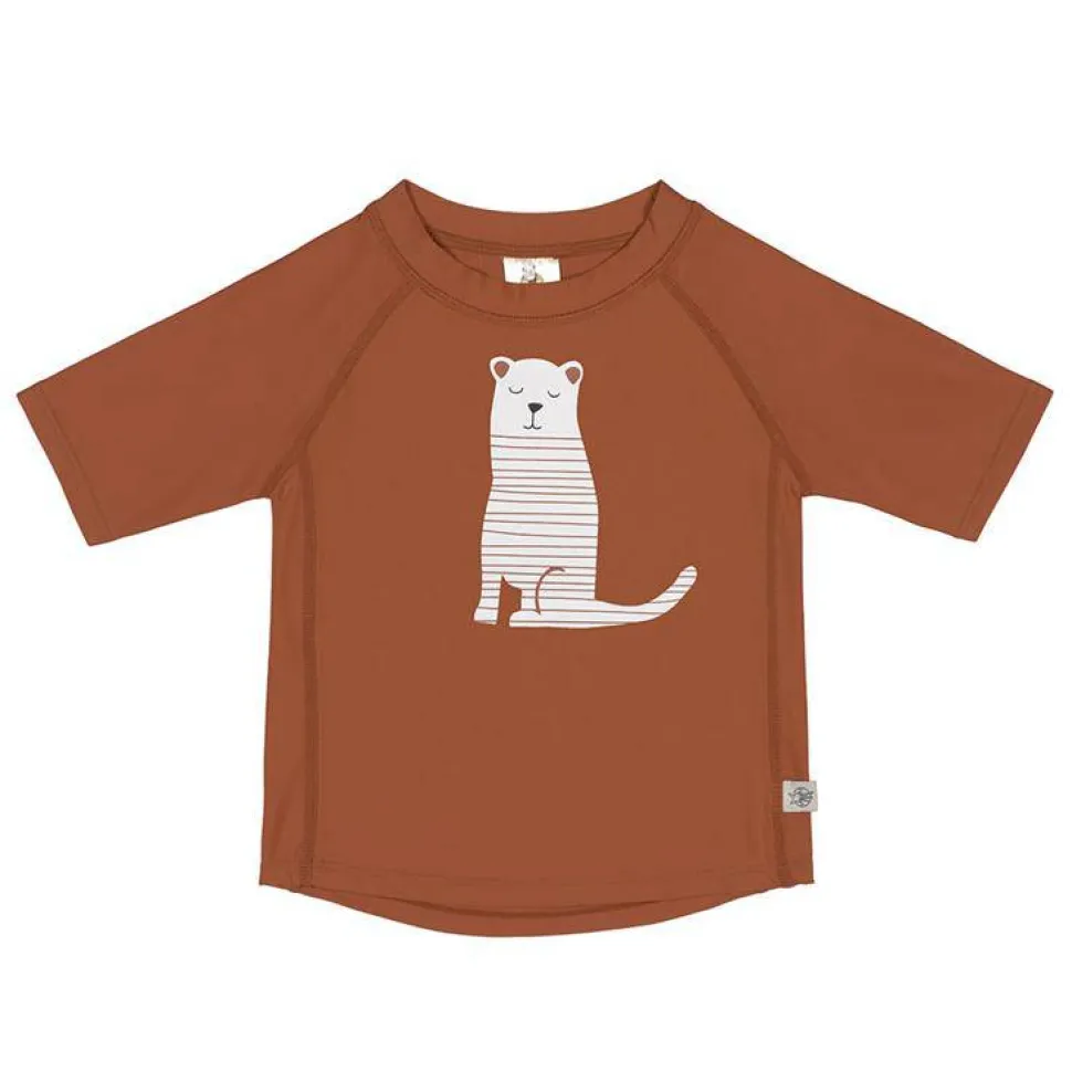 Camiseta Protección Solar LÄSSIG · Tiger Rust