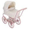 Carrito capazo metal Flores & Mariposas · Little Dutch