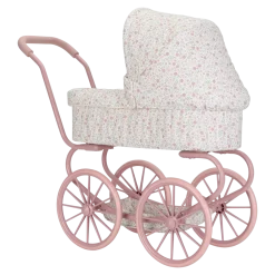 Carrito capazo metal Flores & Mariposas · Little Dutch