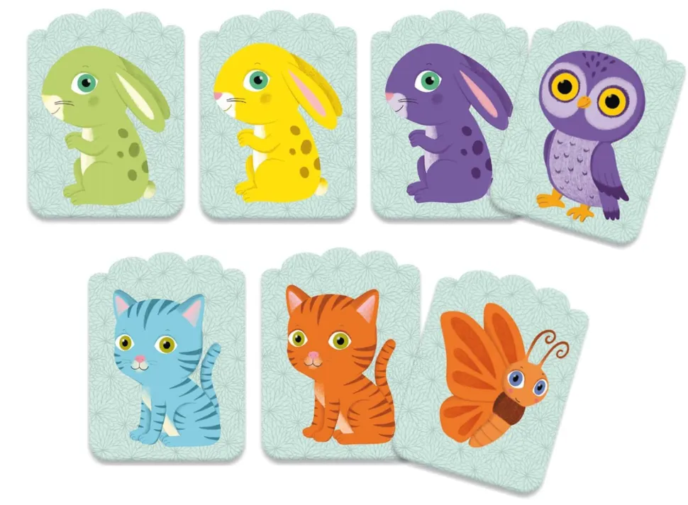 Cartas Little Match · DJECO