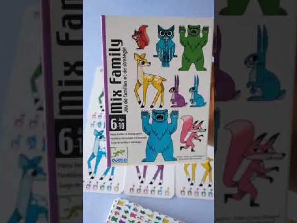 Cartas Mix Family · DJECO
