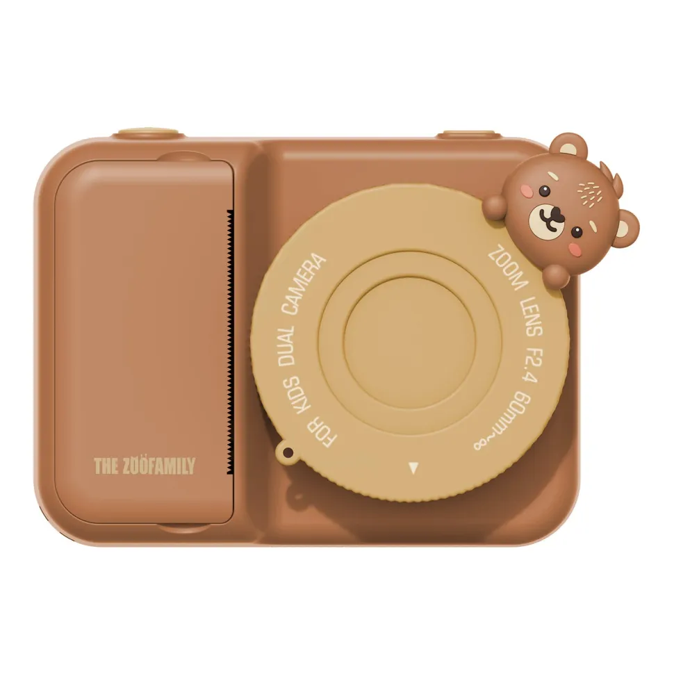 Cámara Fotográfica instantánea Zoo Print Bear · The Zoofamily