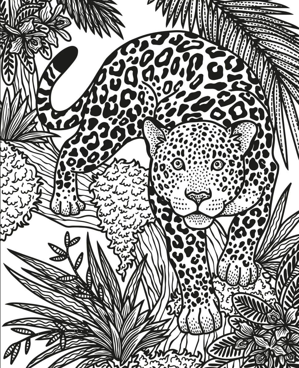 Colorea por arte de magia · Animales Salvajes