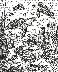 Colorea por arte de magia · Animales Salvajes